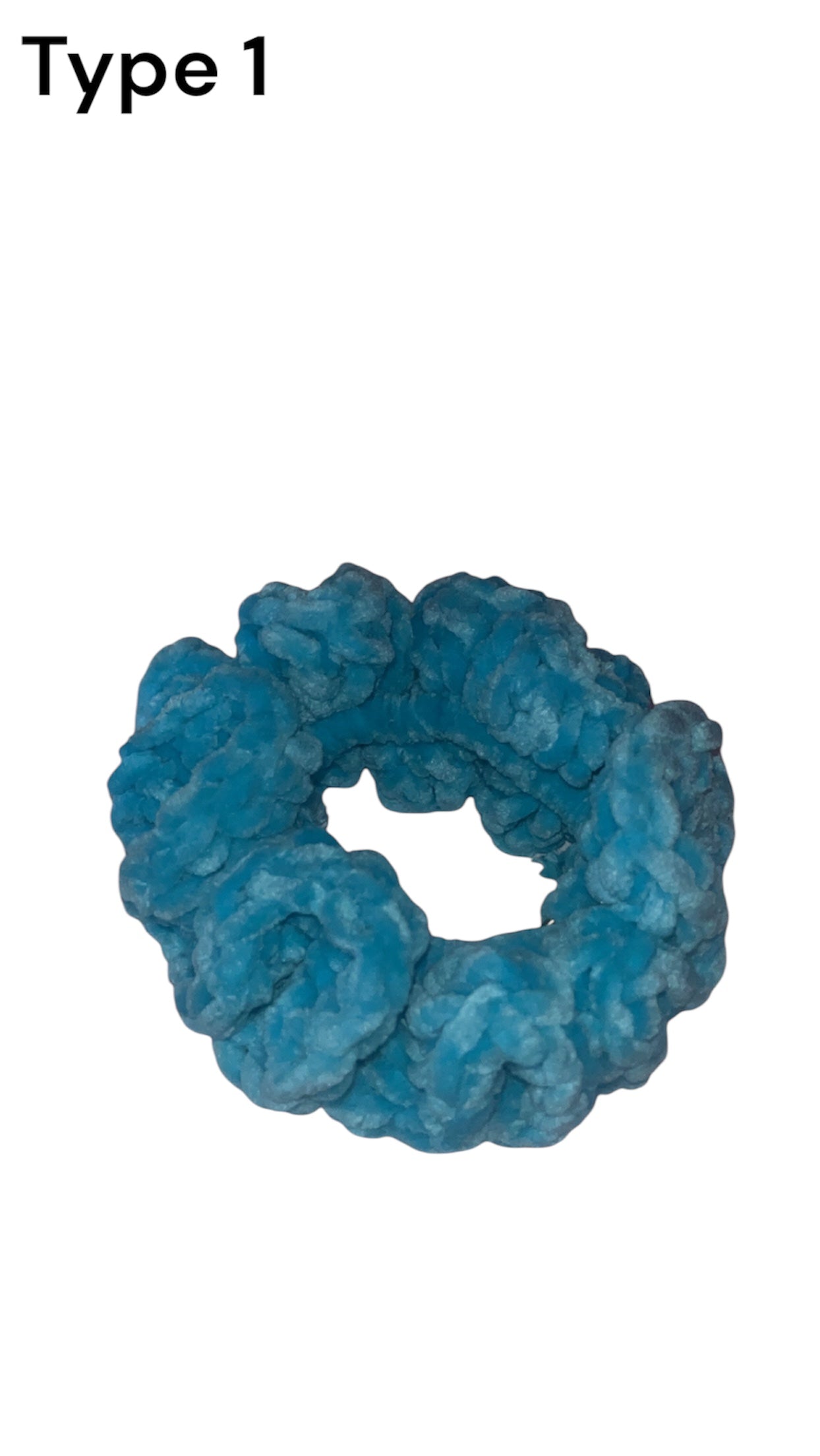 Crochet Scrunchie (Chenille)